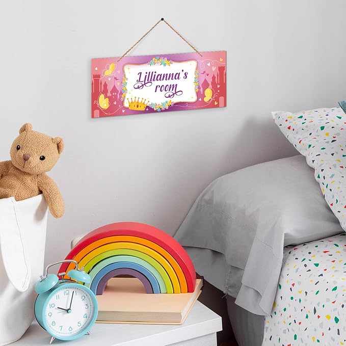 Custom Girl/Boy Name Sign Personalized Children Decor Sign - Image 4