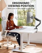 ErGear Single Monitor Arm, Fully Adjustable Monitor Mount - Image 7