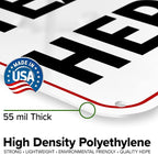 Custom Arrow, Custom Directional Sign, Up Arrow, 12x18 Inches, 55 mil thick - Image 3