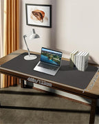 Leather Desk Pad Protector, Mouse Pad, Non-Slip PU Leather Desk Blotter - Image 7