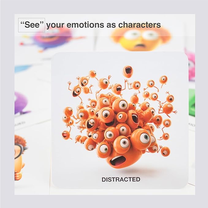 156 Emotion Cards Card Deck – Master Your Emotional Intelligence, Enhance - Image 3