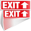 iSYFIX Exit Signs 12 Pack 12x4 Inch by iSYFIXPREMIUMSIGNS