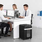 Bonsaii Paper Shredder Heavy Duty, 200-Sheet Auto Feed Micro-Cut 60 Minutes - Image 8