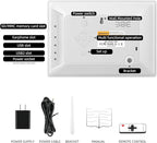 Memwake Digital Alarm Clock, Clock - Image 5
