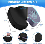 CushZone Seat Cushion, Office Chair Cushions, Car Seat Cushion, Non-Slip - Image 2