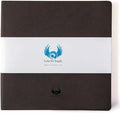 Square-Shaped Sketchbook, 10 x 10 inches, Lays Flat Flexible Sketch Book by LedaArtSupply