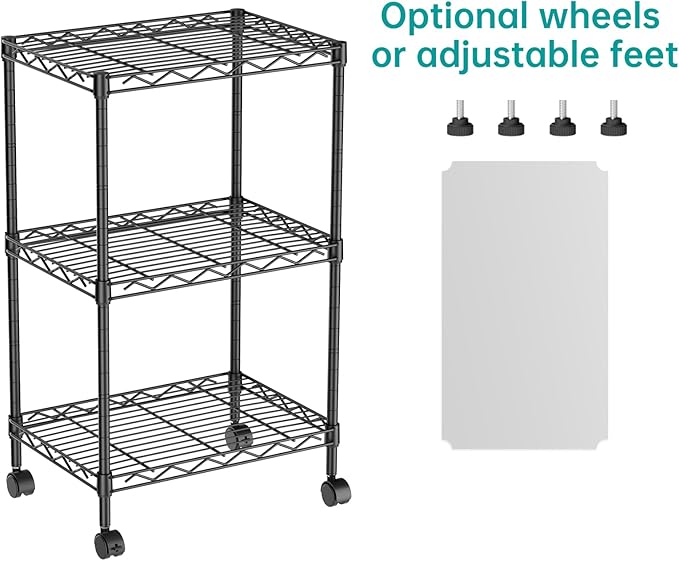 SINGAYE Shelf Closet Wire Shelving：Adjustable Metal Unit - Image 5