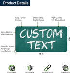 Custom Sign, Custom Street Sign, 11 Font Colors, 13 Font Styles, 4 Hole Options - Image 6