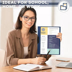 Teling 24 Pcs Clear Report Covers - Image 6