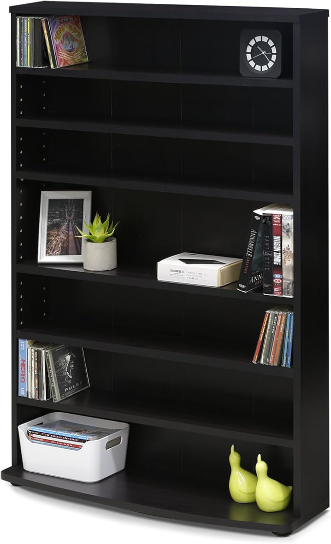 FURINNO JAYA 6-Tier Multimedia Storage Tower by Furinno-FitsYourSpaceFitsYourBudget