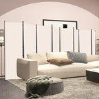 CHOSENM Room Divider, 8 Panel Folding Privacy Screens - Image 6