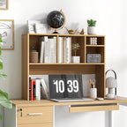 Tangkula Desktop Bookshelf, Countertop Storage Hutch - Image 2
