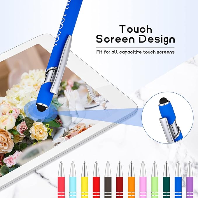 Zonon 12 Pcs Inspirational Pens Bulk Funny Ballpoint Pen - Image 3