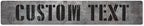 Custom Sign, Custom Street Sign, 11 Font Colors, 13 Font Styles, 4 Hole Options by MySignCenter