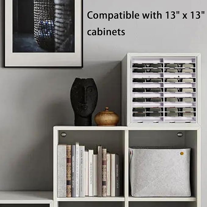 Krafetto 26 Grids Ink Pad Storage Rack, Wall-mountable Stamp Pad Organizer - Image 6