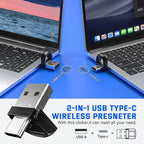 Presentation Clicker, Rechargeable Pointer, 2-in-1 USB Type C Powerpoint Clicker - Image 5