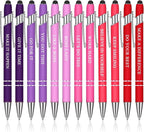 Zonon 12 Pcs Inspirational Pens Bulk Funny Ballpoint Pen by Zonon