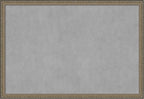 Amanti Art Silver Framed Magnetic Board 26x38 Large Vision Board