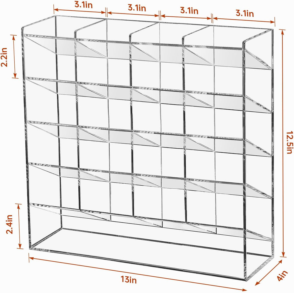 beygorm acrylic vertical marker organizer for 250 markers, package contents