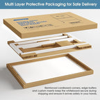 MaxGear Rolling Whiteboard, 48 x 32 Inch Double-Sided Magnetic Dry Erase Board - Image 7