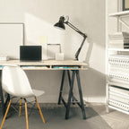 globe electric 56963 31.5" multi-joint desk lamp with, close-up detail