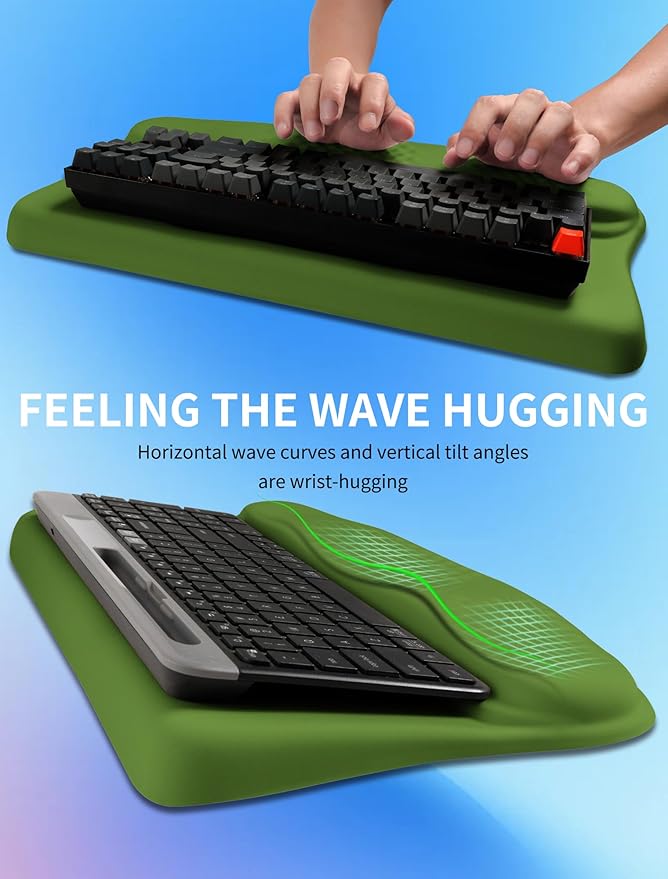 KUOSGM Ergonomic Wave Wrist Rest - Image 4
