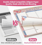 104 Pgs Weekly To Do List Notepad, 52 Duplex-Printed Undated Sheets 100 - Image 5
