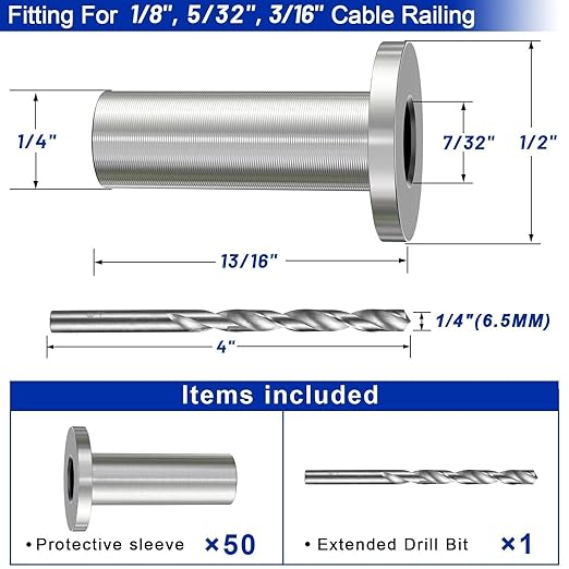 Steel DN Mate 50 Pack Stainless Steel Protector Sleeves - Image 2