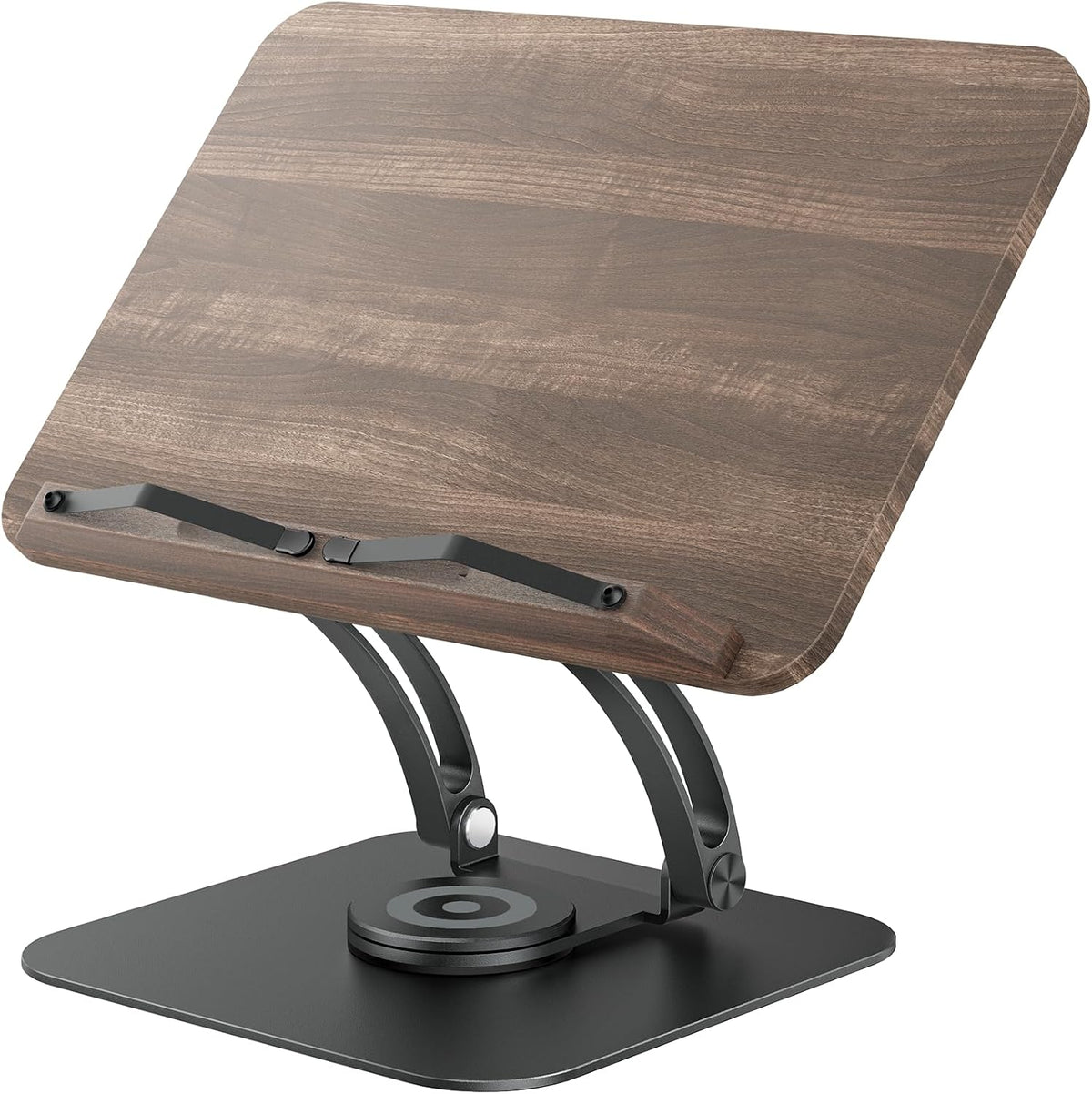 Tounee Book Stand for Reading, Adjustable Book Holder with 360° Swivel Base, ...