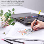 ARTEZA Inkonic Fineliners Pens, 0.4 mm Fine Tip Markers, Water-Based Art Pens - Image 5