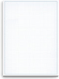 Graph Paper Pad for Blueprint Drawings, Engineering Drawing, and Planning by NextDayLabels