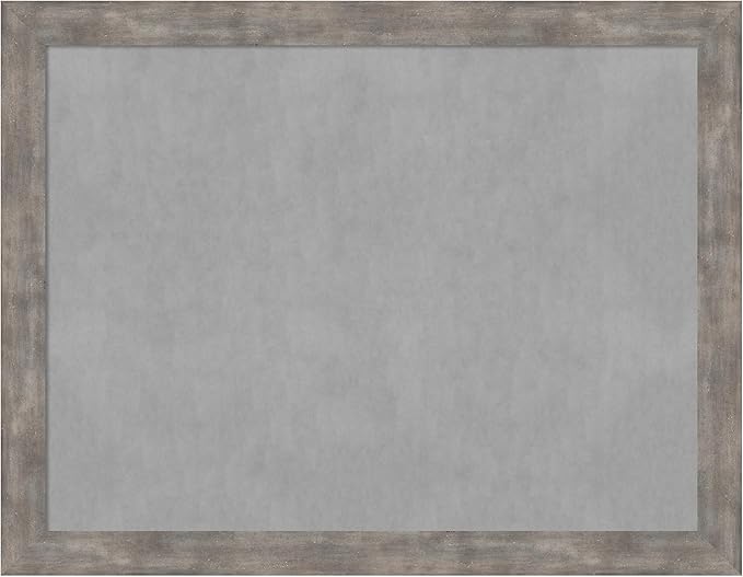 Amanti Art Silver Framed Magnetic Board 21x27 Medium Vision Board by AmantiArt