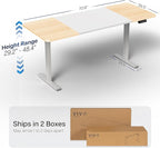 VIVO Electric 71 x 30 in Standing Desk, Memory Height Adjustment, 1B Series - Image 3