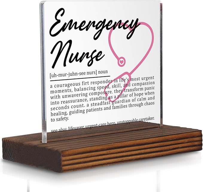 Emergency Nurse Gifts, Thank You Appreciation Gifts by Pariveca
