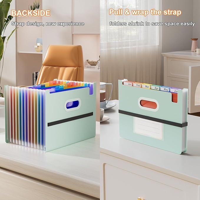 ThinkTex Accordion File Organizer, 12 - Image 6
