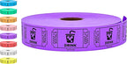 Tacticai 1000 Raffle Tickets, Single Roll by Tacticai