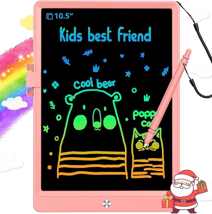 BUKEBU LCD Writing Tablet Doodle Board, 10.5 inch Colorful Drawing Pad by BUKEBU