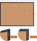 Board2by 2-Pack Cork Board Bulletin Board 24 x 36, Office Board - Image 5