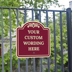 Custom Decorative Sign, Personalized Metal Sign - Image 4