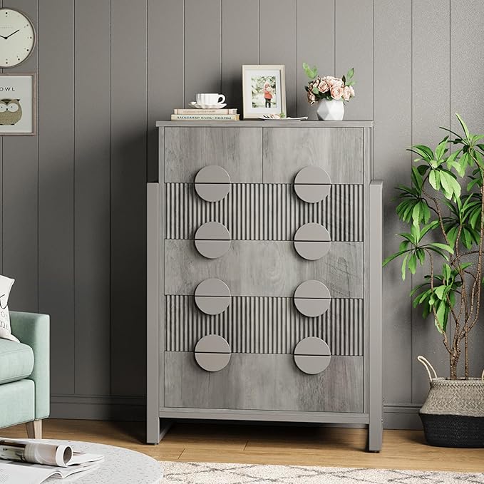 LGHM Fluted Dresser for Bedroom - Image 6