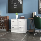 PEUKC 2-Drawer File Cabinet, 16.3" Deep Vertical Filing Cabinet - Image 2