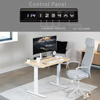 VIVO Electric 43 x 24 in Standing Desk, Memory Height Adjustment, 1B Series - Image 6