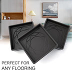 Furniture Pads Yelanon Floor Shield – 2" Round Caster Cups 8 PCS – Non-Skid Bed - Image 2