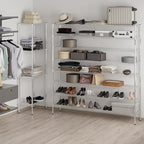 Regal Altair 14" Deep x 72" Wide x 74" Height Wire Shelving Kit | 8-Tier | NSF - Image 5