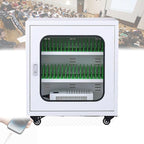 40-Slot Mobile Charging Station & Storage Cart by Unknown