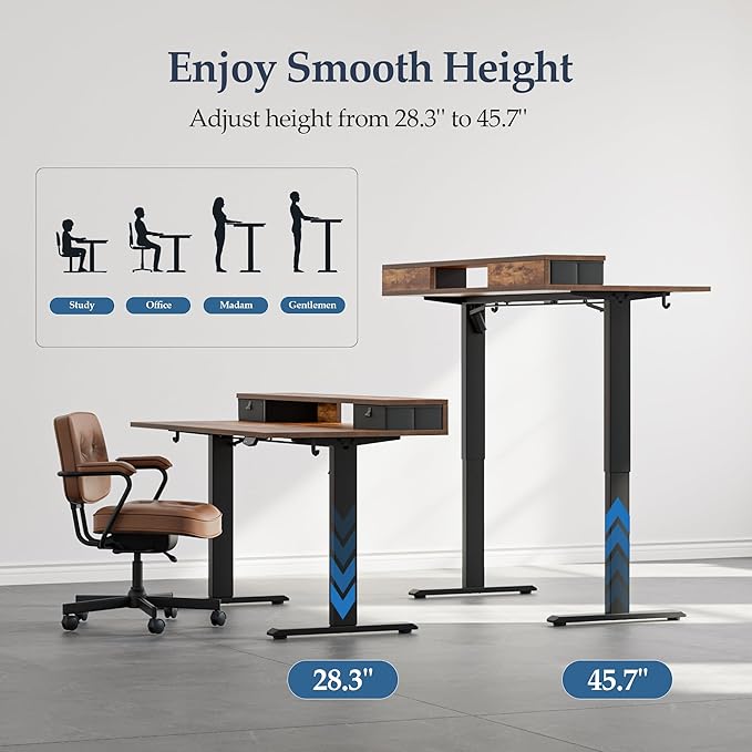 Klicelor 63 Inch Electric Standing Desk - Image 5