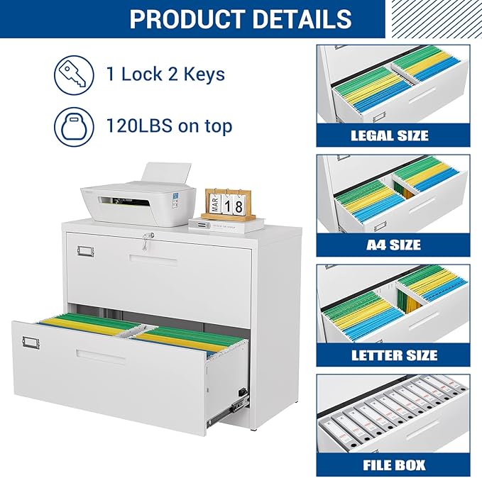 Fesbos Lateral File Cabinet - Image 5