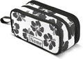 BOENLE Custom Tropical Hawaiian Hibiscus Flowers Pencil Case Box Boys Girls by BOENLE-WELCOMEYOURCOMING