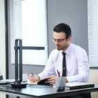 CZUR Aura Pro Portable Book Scanner, A3 Document Scanner, Auto-Flatten & - Image 7
