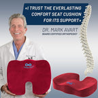 Everlasting Comfort Doctor Recommended Memory Foam Seat Cushion - Image 5